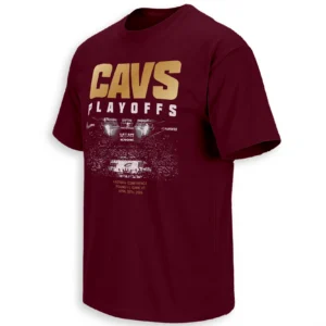 CAVS PLAYOFFS SHIRT – Cleveland Cavaliers Rocket Arena 2026 NBA Playoffs Game Day Fan Tee