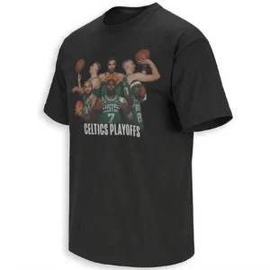 CELTICS PLAYOFFS SHIRT – Boston Celtics 2026 NBA Playoffs Game 2 Team Collage Tee
