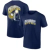CHAMPIONS SHIRT – Michigan Wolverines 2026 NATIONAL CHAMPIONS Front & Back Trophy Edition