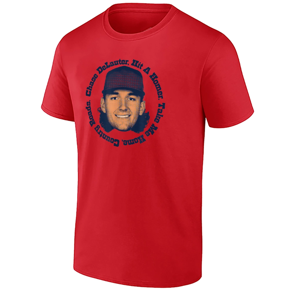 COUNTRY ROADS SHIRT – Chase DeLauter Cleveland Guardians Fan Tee COUNTRY ROADS SHIRT – Chase DeLauter Cleveland Guardians Fan Tee