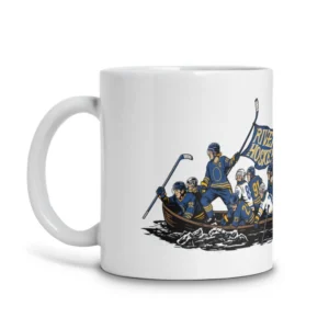 CROSSING THE NIAGARA MUG – Buffalo Sabres 2026 Stanley Cup Playoffs Coffee Mug