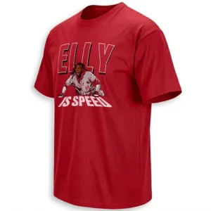 ELLY IS SPEED SHIRT – Elly De La Cruz Cincinnati Reds MLB Superstar Tee