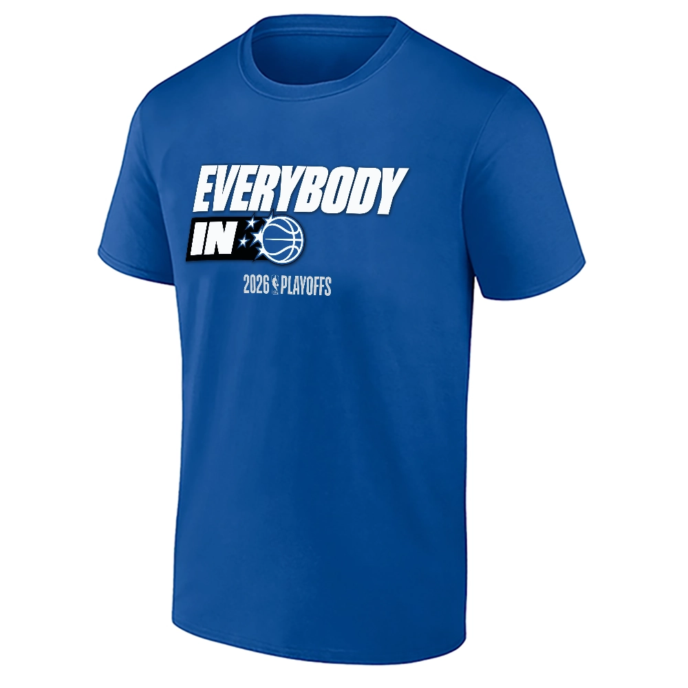 EVERYBODY IN SHIRT – Orlando Magic 2026 NBA Playoffs Rally Fan Tee EVERYBODY IN SHIRT – Orlando Magic 2026 NBA Playoffs Rally Fan Tee