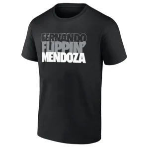 FERNANDO FLIPPIN’ MENDOZA SHIRT – Las Vegas Raiders #1 Pick NFL Draft 2026 Fan Tee
