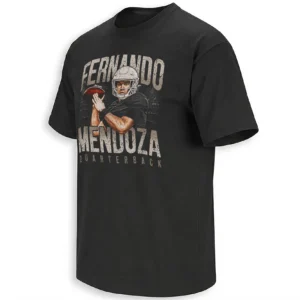 FERNANDO MENDOZA QUARTERBACK SHIRT – Las Vegas Raiders #1 Pick NFL Draft 2026 Vintage Player Graphic Tee