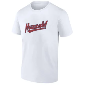 HUZZAH SHIRT – Chase DeLauter Cleveland Guardians Rookie Celebration Fan Tee