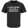 I LIKE BEING CALLED A GOOD BOY SHIRT – Funny Minimal Text Meme Tee