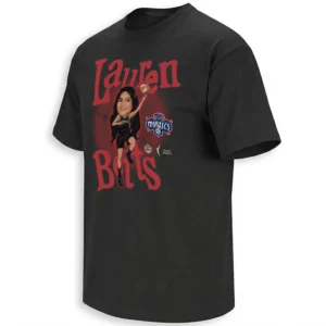 LAUREN BETTS SHIRT – Washington Mystics WNBA Rising Star Fan Tee