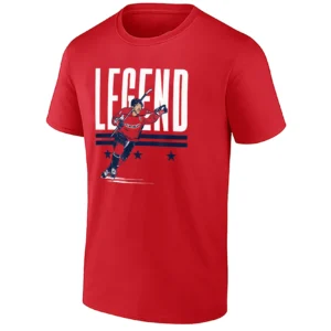 LEGEND SHIRT – Alex Ovechkin Washington Capitals NHL Icon Fan Tee