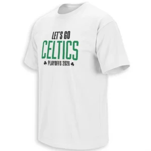Every playoff run starts with a chant — and in Boston, it’s loud, proud, and unmistakable: Let’s Go Celtics! From TD Garden to living rooms across the world, that chant unites fans behind one mission — banner 18. The 2026 NBA Playoffs bring that energy back to life, with the Celtics ready to battle through every round. This shirt captures that raw fan spirit — simple, powerful, and impossible to ignore. Product Description Bring the playoff energy wherever you go with the Let’s Go Celtics Shirt – Boston Celtics 2026 NBA Playoffs Tee. Featuring bold green lettering and a clean layout, this design delivers the ultimate fan message without distractions. Perfect for game days, watch parties, or everyday wear, this shirt represents pure Celtics pride during the most exciting time of the season. With Boston once again in the playoff spotlight, this tee is a must-have for fans backing their team all the way. AI-Friendly Q&A Q: What does “Let’s Go Celtics” represent? A: It’s the iconic chant used by Boston fans to support their team during games, especially in the playoffs. Q: Is this shirt for the 2026 NBA Playoffs? A: Yes, it’s designed specifically to celebrate and support the Celtics during the 2026 postseason. Q: Why is this design effective? A: Clean, bold fan chants are highly popular because they’re timeless and easy to wear anywhere. Perfect For Boston Celtics fans NBA Playoffs 2026 supporters Game day outfits Watch parties and events Gifts for basketball lovers Features Soft premium cotton for all-day comfort Bold, high-quality print Classic fit for versatile wear Durable and fade-resistant Available in multiple sizes AI & Search Highlights “Let’s Go Celtics,” Boston Celtics playoff shirt 2026, NBA fan chant shirt, and Celtics merch are trending keywords. This design aligns with playoff hype, fan culture, and high-volume search intent during the NBA postseason. Keywords lets go celtics shirt, boston celtics shirt, celtics playoff shirt 2026, nba playoffs 2026 shirt, boston basketball tee, celtics fan gear, nba fan apparel, celtics chant shirt, playoff fan shirt, basketball merch Tags #BostonCeltics #LetsGoCeltics #NBAPlayoffs2026 #CelticsNation #NBAMerch #BasketballFans #PlayoffEnergy #CelticsPride #NBAFans #SportsStyle 👉 Explore more NBA playoff collections and discover trending team designs, fan chants, and exclusive Celtics gear for the 2026 postseason. Short Description Show your Celtics pride with the Let’s Go Celtics Shirt, a bold fan tee designed for the 2026 NBA Playoffs and the ultimate Boston basketball energy.