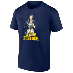 LITTLE BROTHER SHIRT – Michigan Wolverines 2026 NATIONAL CHAMPIONS Rivalry Tee