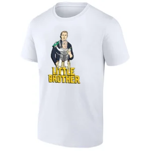 LITTLE BROTHER SHIRT – Michigan Wolverines 2026 NATIONAL CHAMPIONS Rivalry Tee W