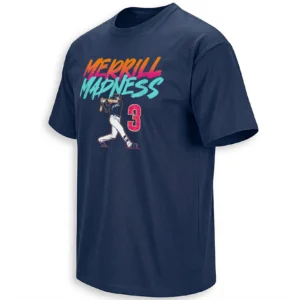 MERRILL MADNESS SHIRT – Jackson Merrill San Diego Padres City Edition Baseball Tee