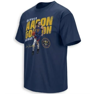 MILE HIGH AARON GORDON SHIRT – Denver Nuggets NBA Basketball Fan Tee N