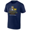 NATIONAL CHAMPION TROPHY SHIRT – Michigan Wolverines 2026 NCAA Basketball Champions Tee