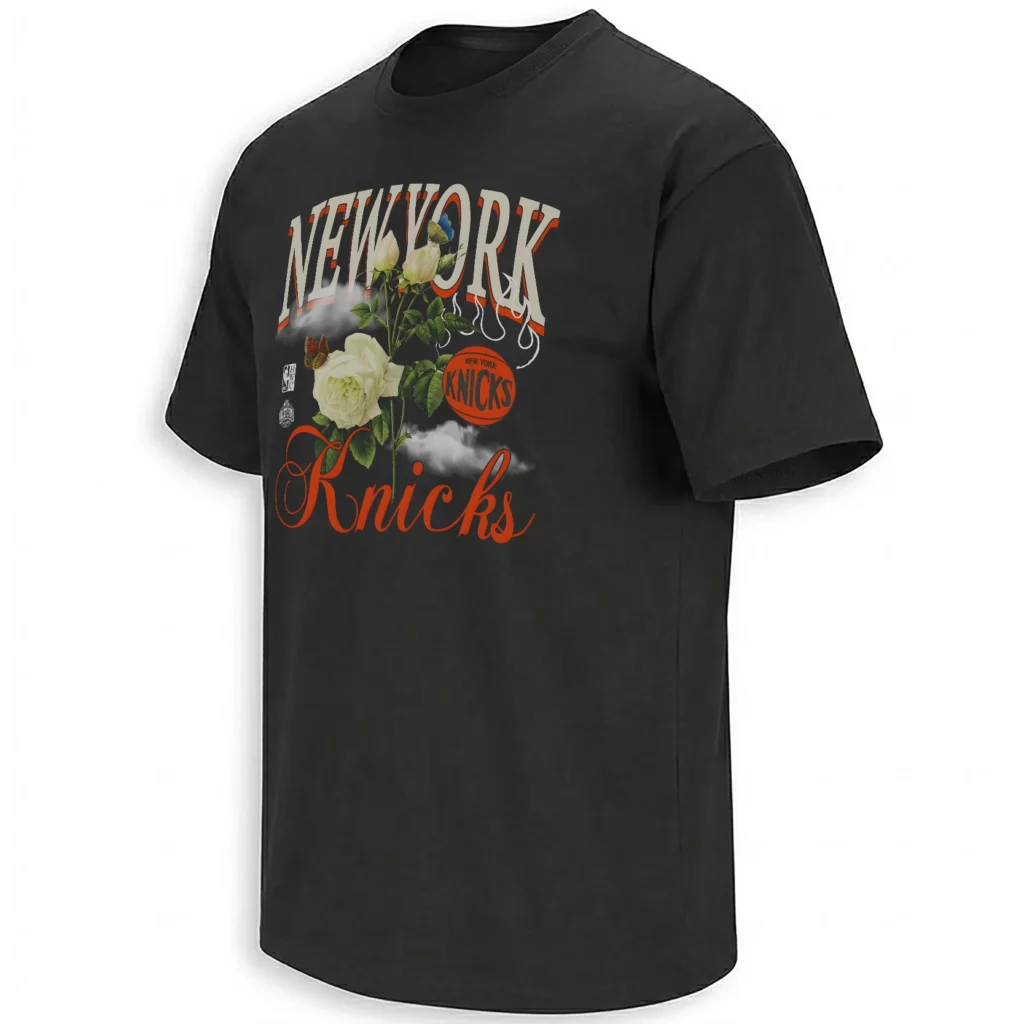 NEW YORK BASKETBALL FLORAL SHIRT