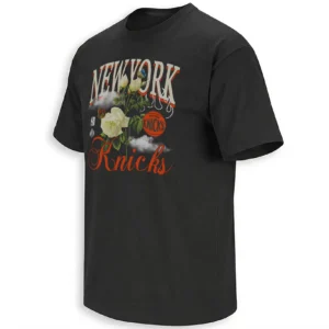 NEW YORK KNICKS FLORAL SHIRT – Vintage Aesthetic Basketball Streetwear Graphic Tee