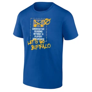 NO MORE DROUGHT SHIRT – Buffalo Sabres Back to Zero 2026 Playoff Return Tee