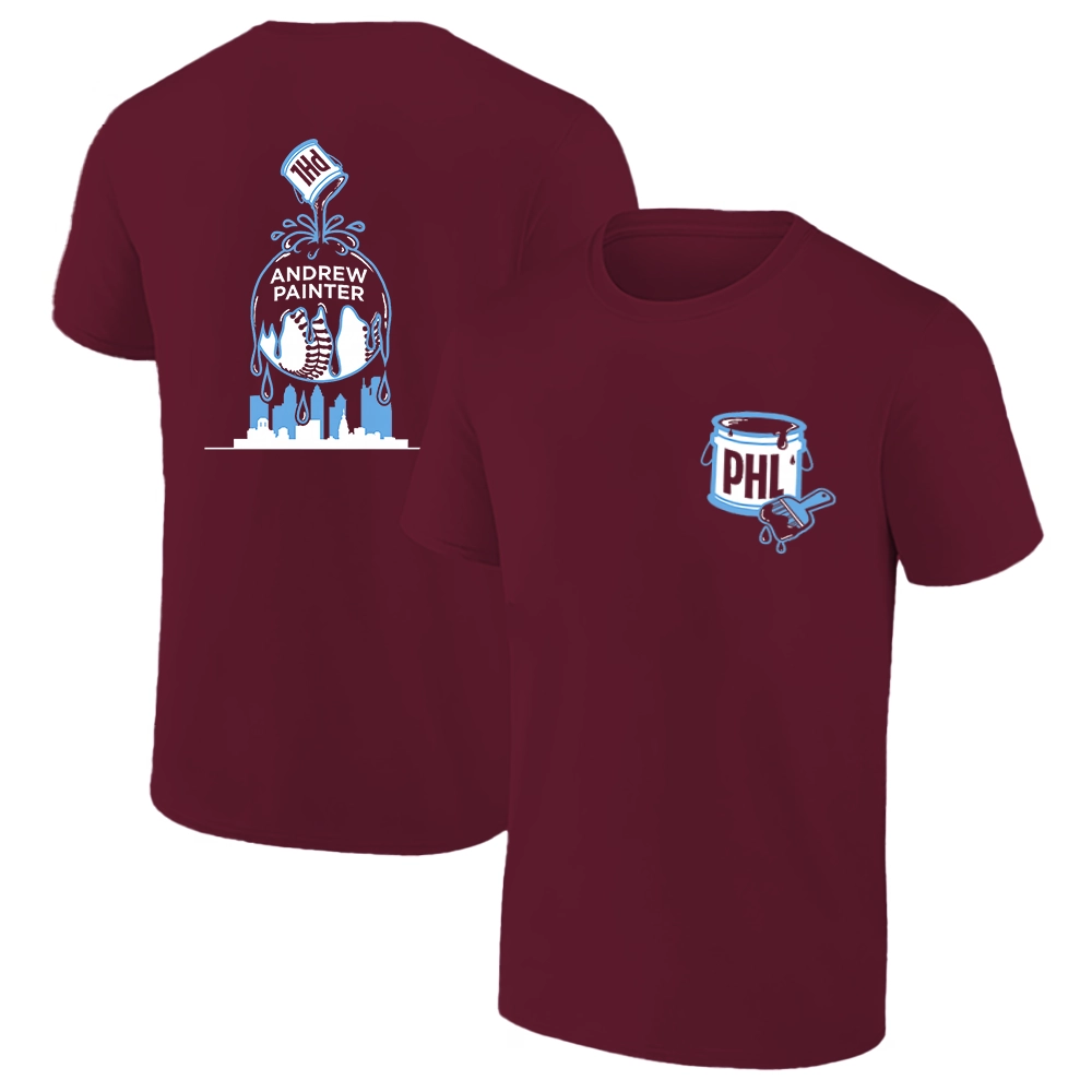PAINT THE TOWN SHIRT – Andrew Painter Philadelphia Phillies Rising Star Pitcher Tee PAINT THE TOWN SHIRT – Andrew Painter Philadelphia Phillies Rising Star Pitcher Tee