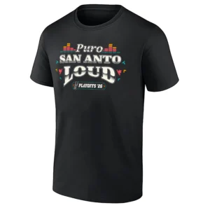 PURO SAN ANTO LOUD SHIRT – San Antonio Spurs Game 5 NBA Playoffs 2026 Tee