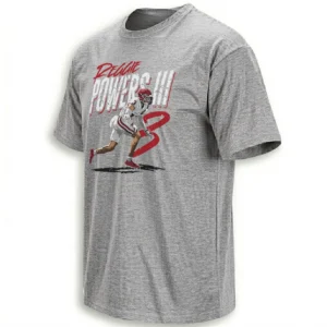 REGGIE POWERS III SHIRT – College Football Rising Star Fan Graphic Tee G