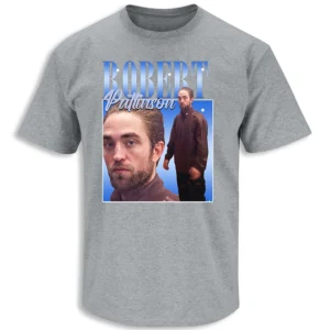 ROBERT PATTINSON STANDING MEME SHIRT – Viral Celebrity Pop Culture Graphic Tee G