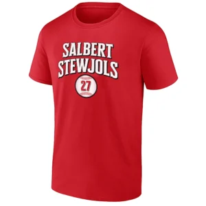 SALBERT STEWJOLS SHIRT – Sal Stewart Cincinnati Reds Rookie Baseball Fan Tee
