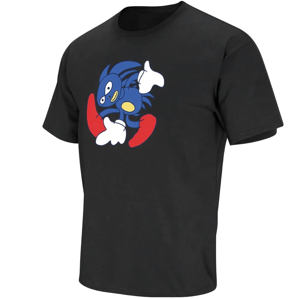 SANIC ADVENTURE SHIRT – Sonic Meme Running Chaos Sega April Fools Viral Tee B SANIC ADVENTURE SHIRT – Sonic Meme Running Chaos Sega April Fools Viral Tee B