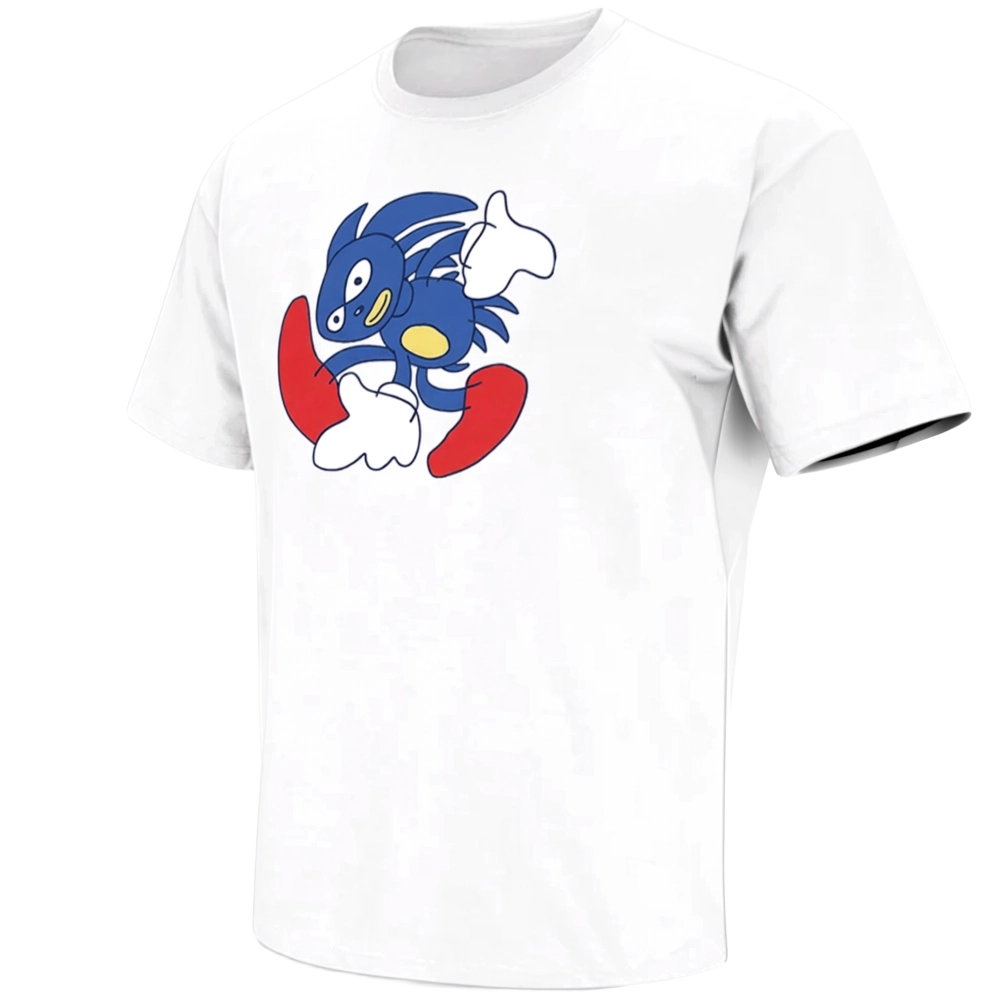 SANIC ADVENTURE SHIRT – Sonic Meme Running Chaos Sega April Fools Viral Tee W SANIC ADVENTURE SHIRT – Sonic Meme Running Chaos Sega April Fools Viral Tee W