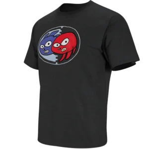 SANIC & KNACKLES SHIRT – Sonic Meme Chaos Duo Sega April Fools Viral Tee B