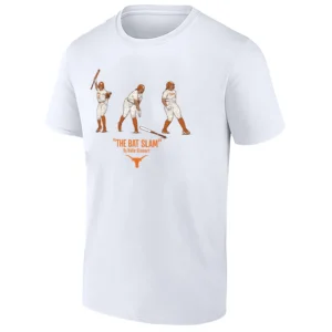 THE BAT SLAM SHIRT – Katie Stewart Texas Longhorns Softball Fan Tee1