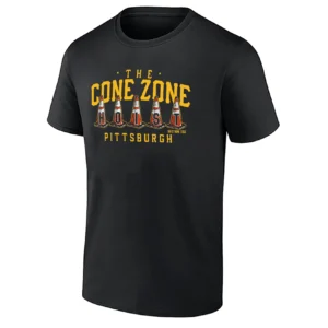 THE CONE ZONE SHIRT – Pittsburgh Pirates #HoistTheCone Dugout Celebration Fan Tee