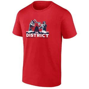 THE DISTRICT SHIRT – James Wood & CJ Abrams Washington Nationals Rising Stars Fan Tee