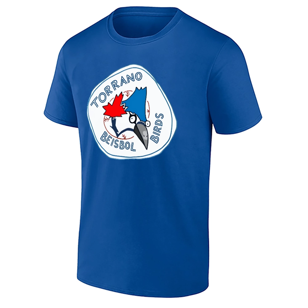 TORRANO BEISBOL BIRDS SHIRT – Funny Toronto Baseball Parody Blue Jay Fan Tee TORRANO BEISBOL BIRDS SHIRT – Funny Toronto Baseball Parody Blue Jay Fan Tee