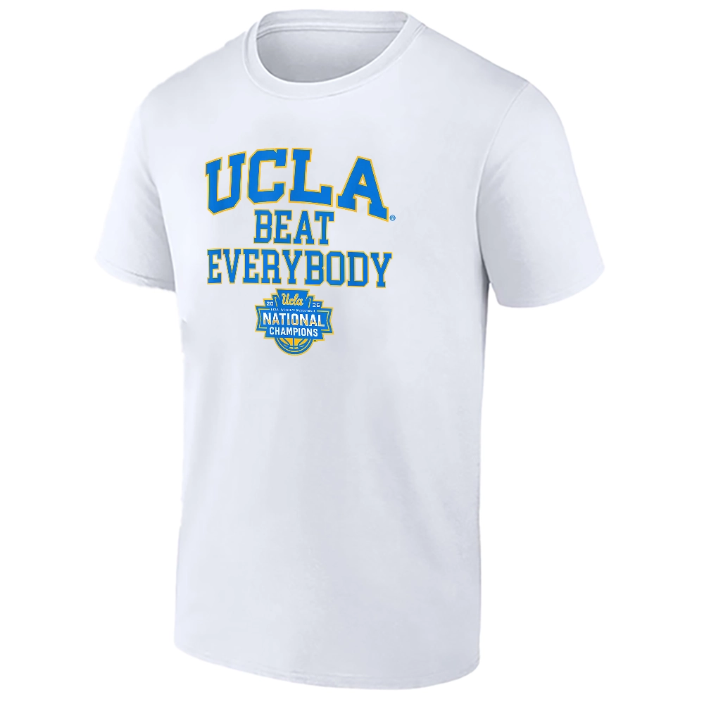 UCLA BEAT EVERYBODY SHIRT – 2026 NATIONAL CHAMPIONS UCLA BRUINS STATEMENT TEE UCLA BEAT EVERYBODY SHIRT – 2026 NATIONAL CHAMPIONS UCLA BRUINS STATEMENT TEE