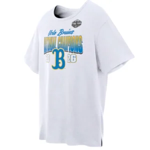 UCLA BRUINS NATIONAL CHAMPIONS 2026 SHIRT – NCAA WOMEN’S BASKETBALL TITLE SCHEDULE TEE F