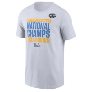 UCLA BRUINS NATIONAL CHAMPS CELEBRATION STACK SHIRT 2026 – NCAA WOMEN’S BASKETBALL TITLE TEE