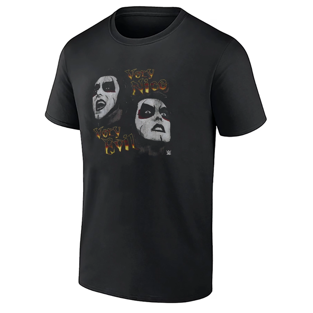 VERY NICE VERY EVIL SHIRT – Danhausen WWE Grunge Horror Portrait Tee VERY NICE VERY EVIL SHIRT – Danhausen WWE Grunge Horror Portrait Tee