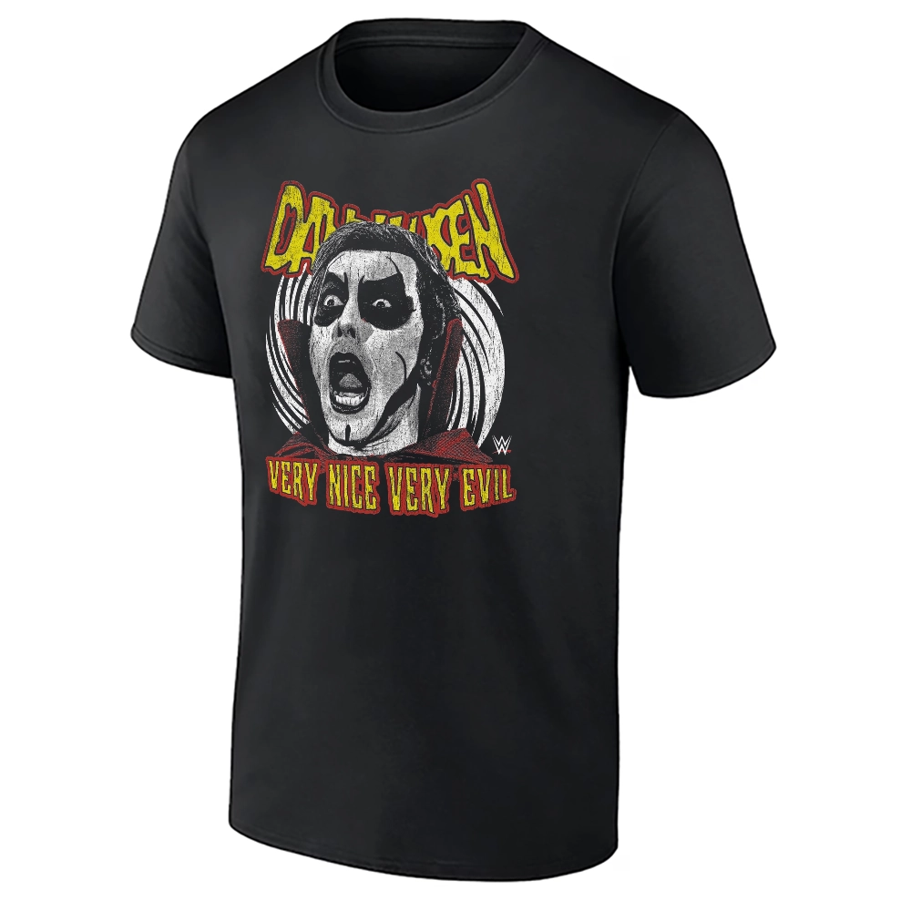 VERY NICE VERY EVIL SHIRT – Danhausen WWE Scream Face Horror Graphic Tee VERY NICE VERY EVIL SHIRT – Danhausen WWE Scream Face Horror Graphic Tee