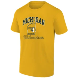 WE #1 – GO BLUE SHIRT – Michigan Wolverines 2026 NCAA Men's Basketball National Champions Tee