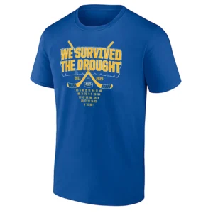 WE SURVIVED THE DROUGHT SHIRT – BUFFALO SABRES PLAYOFF RETURN 2011–2026 TEE