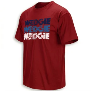 WEDGIE WEDGIE WEDGIE SHIRT – Scott Wedgewood Colorado Avalanche 2026 NHL Playoffs Broken Glass Fan Tee