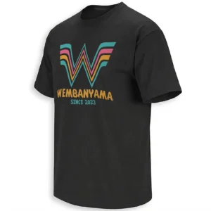 WEMBANYAMA SINCE 2023 SHIRT – Victor Wembanyama San Antonio Spurs Fiesta Colors 2026 NBA Playoffs Fan Tee