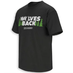 WOLVES BACK SHIRT – Minnesota Timberwolves 2026 NBA Playoffs Comeback Fan Tee