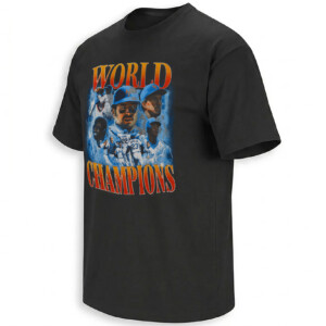 1986 WORLD CHAMPIONS SHIRT New York Mets Vintage Roster Tee 1
