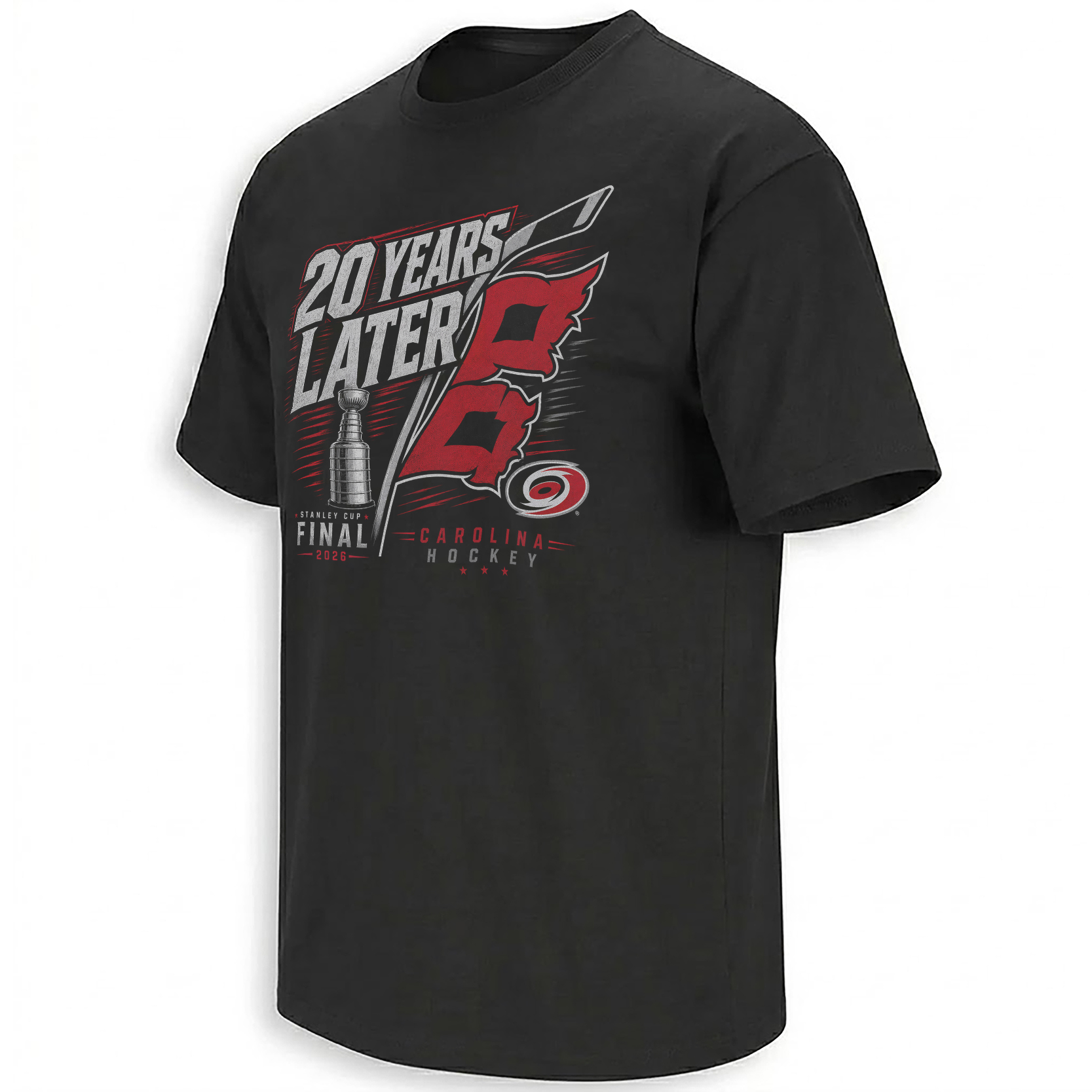 20 YEARS LATER SHIRT – Carolina Hurricanes 2026 Stanley Cup Final Tee B 20 YEARS LATER SHIRT – Carolina Hurricanes 2026 Stanley Cup Final Tee B
