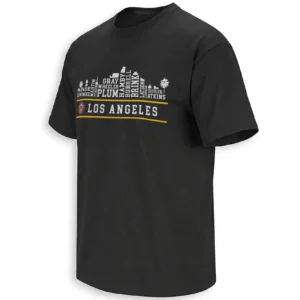 2026 ROSTER SKYLINE SHIRT – Los Angeles Sparks WNBA Team Skyline Basketball Tee