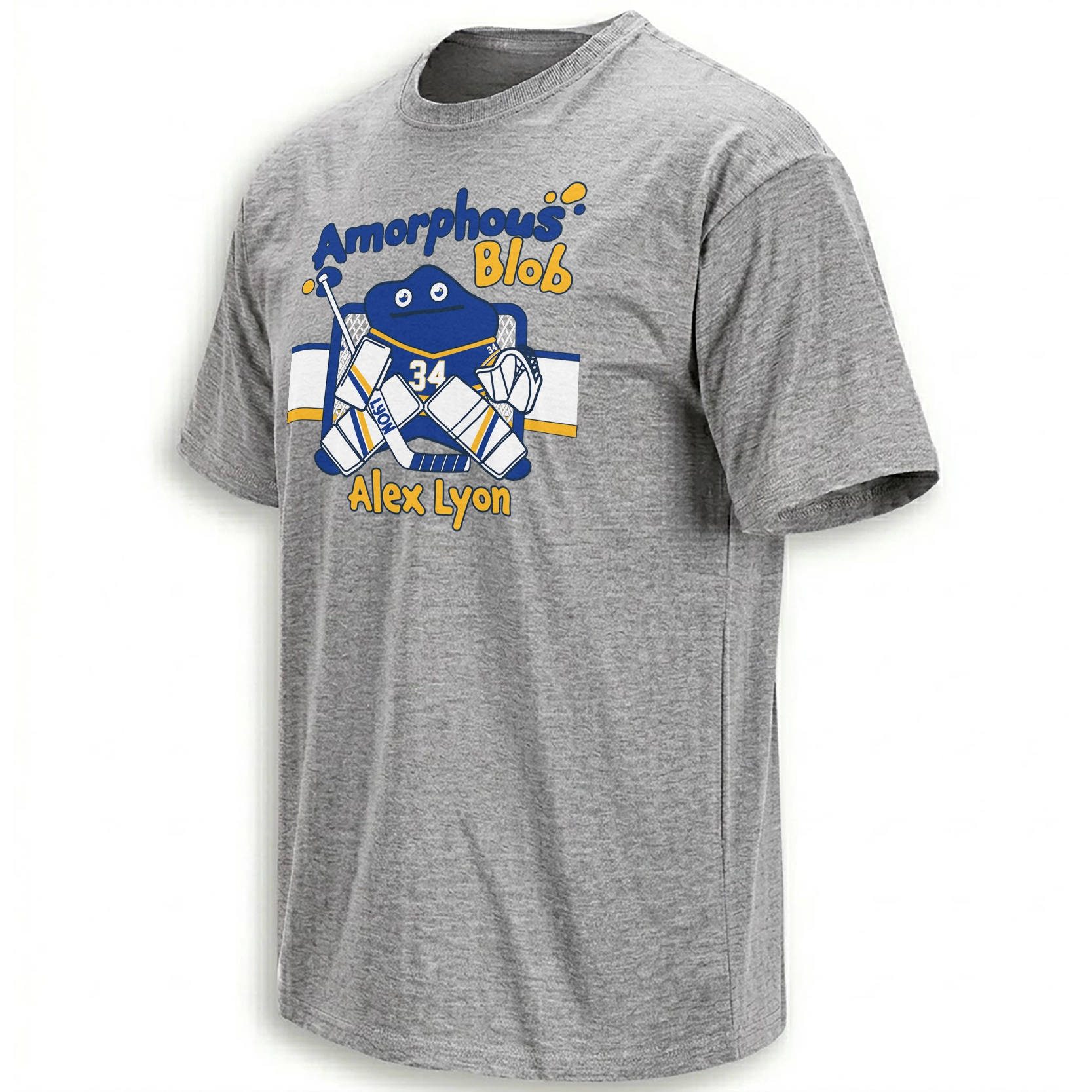 AMORPHOUS BLOB SHIRT – Alex Lyon Buffalo Sabres 2026 Playoffs Goalie Hockey Tee1 AMORPHOUS BLOB SHIRT – Alex Lyon Buffalo Sabres 2026 Playoffs Goalie Hockey Tee