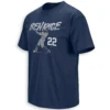 BEN RICE SHIRT SLUGGER SWING NUMBER 22 – New York Yankees Power Hitter Baseball Fan Tee