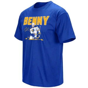 BENNY SHIRT – Zach Benson Buffalo Sabres 2026 Stanley Cup Playoffs Hockey Tee